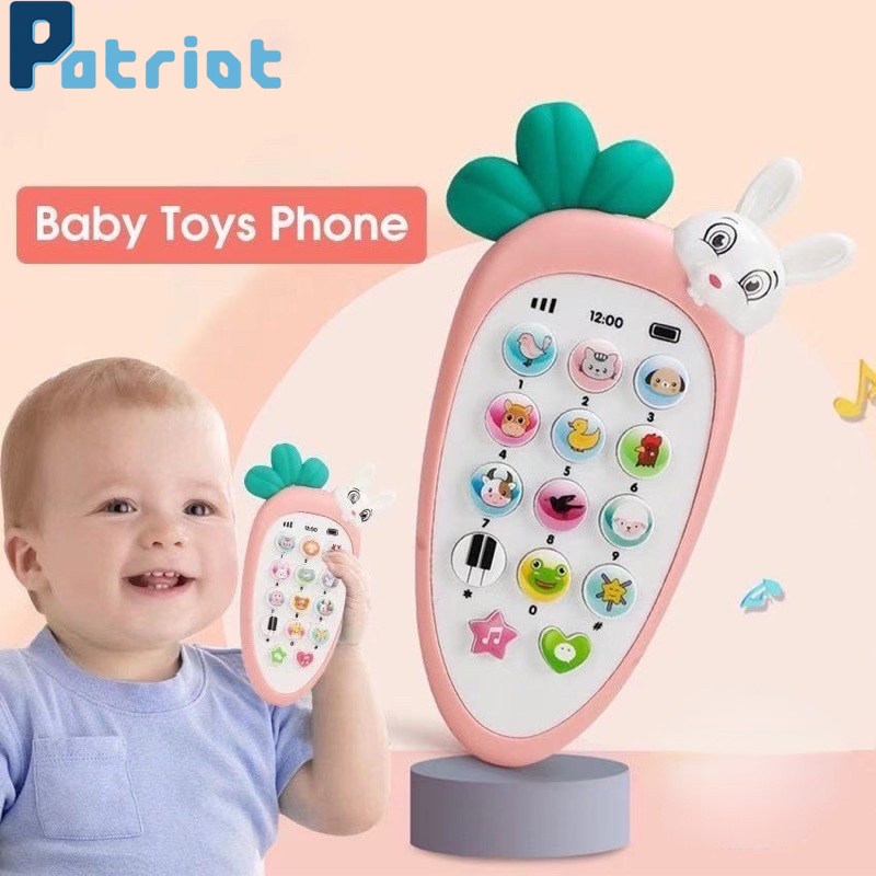 [ Colorful music phone Children's toy For Baby Birthday Children holiday Gift ]