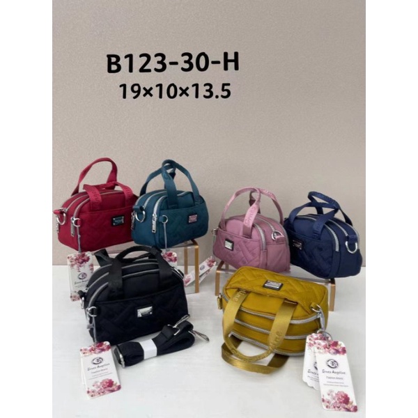 Tas Slempang 5 Ruang ORI Ernes Angeline B123-30 Free Dustbag