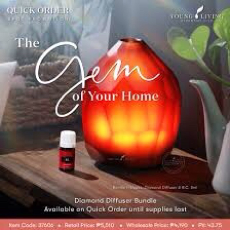 TERMURAH Diamond Diffuser Young Living limited edition