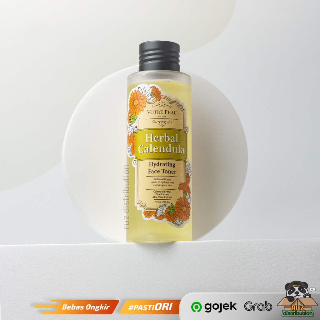 Votre Peau Herbal Calendula Hydrating Face Toner 100ml / Votrepeau