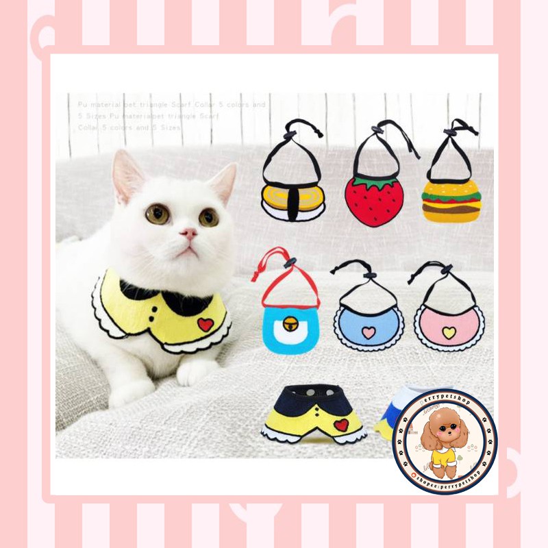 Collar Air Liur Super Duper Cute Untuk Anjing dan Kucing