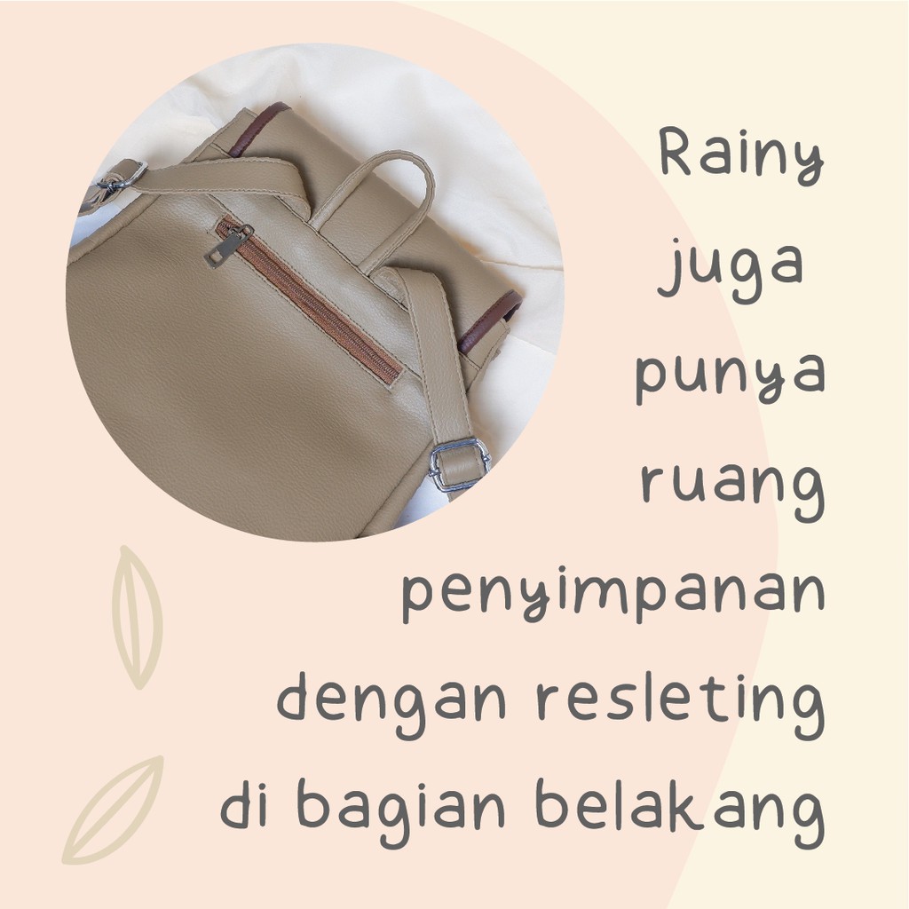 Rainy Ransel Kulit Sintetis by Chessy