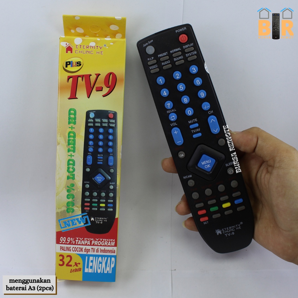 Remot Remote TV MULTI LCD LED HD RECEIVER PARABOLA Chung HE Series