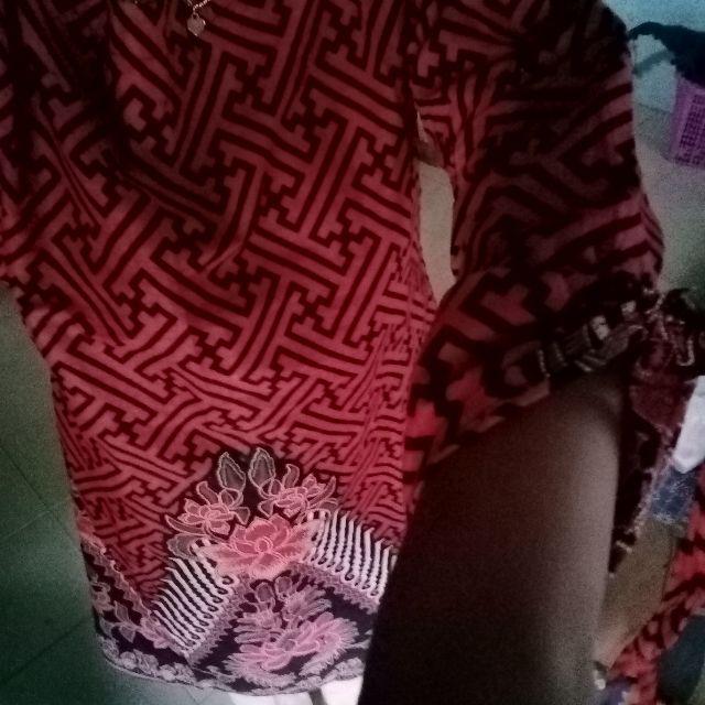 Terlaris Serut Genes Jelita Tunic Navbor Yelbor Whitbor Creambor Tunik Batik Modern Hrb030 Dolbi Dob