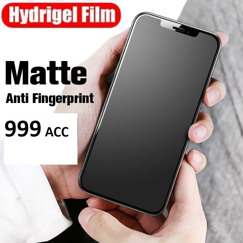 REALME C55 C55 NFC C31 C30S C30 C33 C35 C1 C2 C3 ANTI GORES HYDROGEL MATTE DEPAN ANTI MINYAK PLASTIK SCREEN GUARD GLARE PELINDUNG LAYAR PLASTIC FULL COVER PRESISI