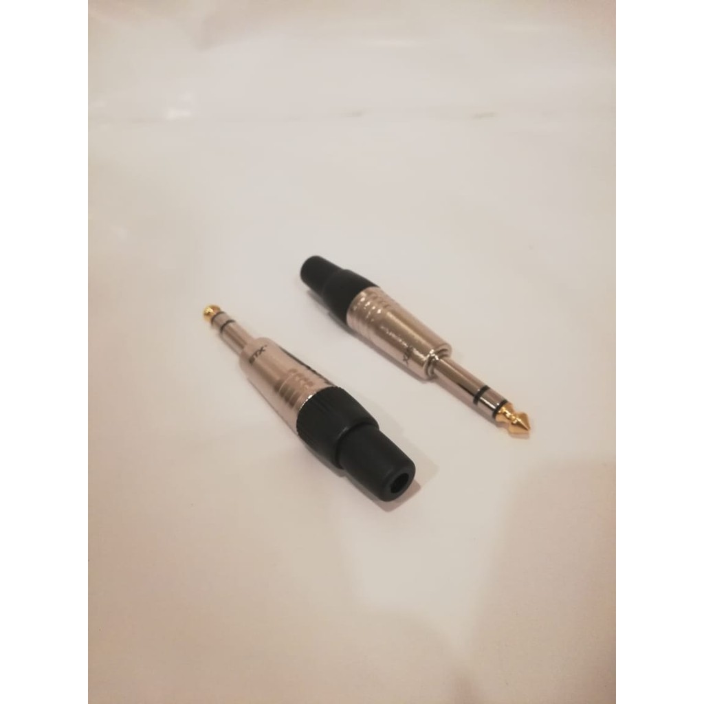 Jack akai trs 6,5mm stereo jek mik akay stereo STX original