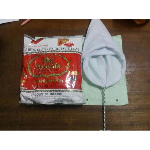 

MASK21.75- THAI TEA NUMBER ONE BRAND CHA TRAMUE 400 GR + SARINGAN TEA -MASKER-RAMBUT.