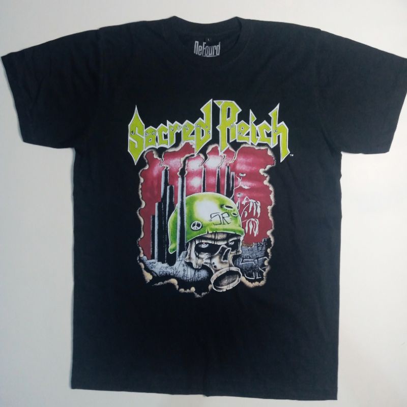 Sacred Reich Metal Band T-shirt/Kaos Band Thrash Metal Sacred Reich Unisex