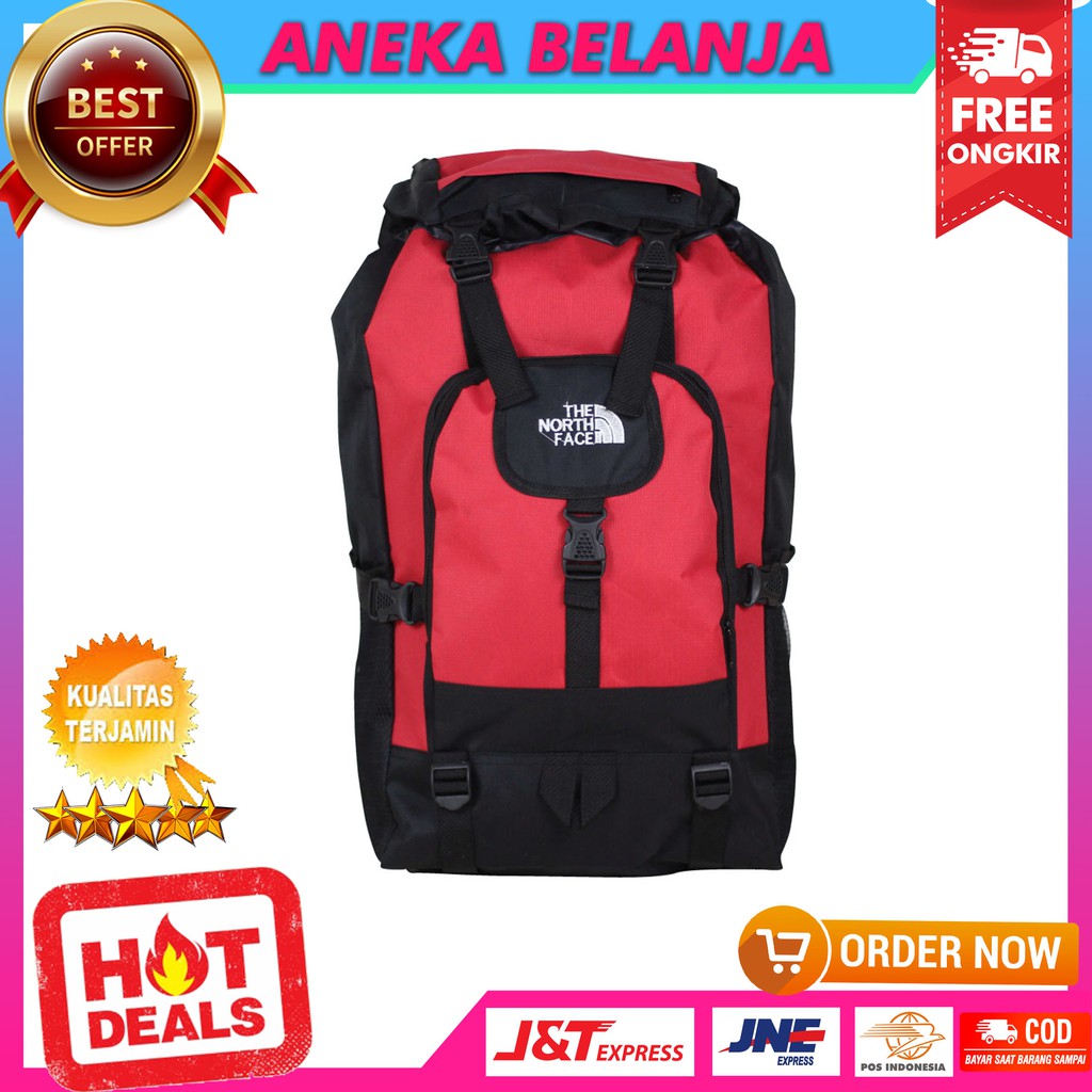 Tas Gunung The North Face Berkualitas Awet Tas Hangout Hiking Outdoor Casual Stylish Ekonomis Keren