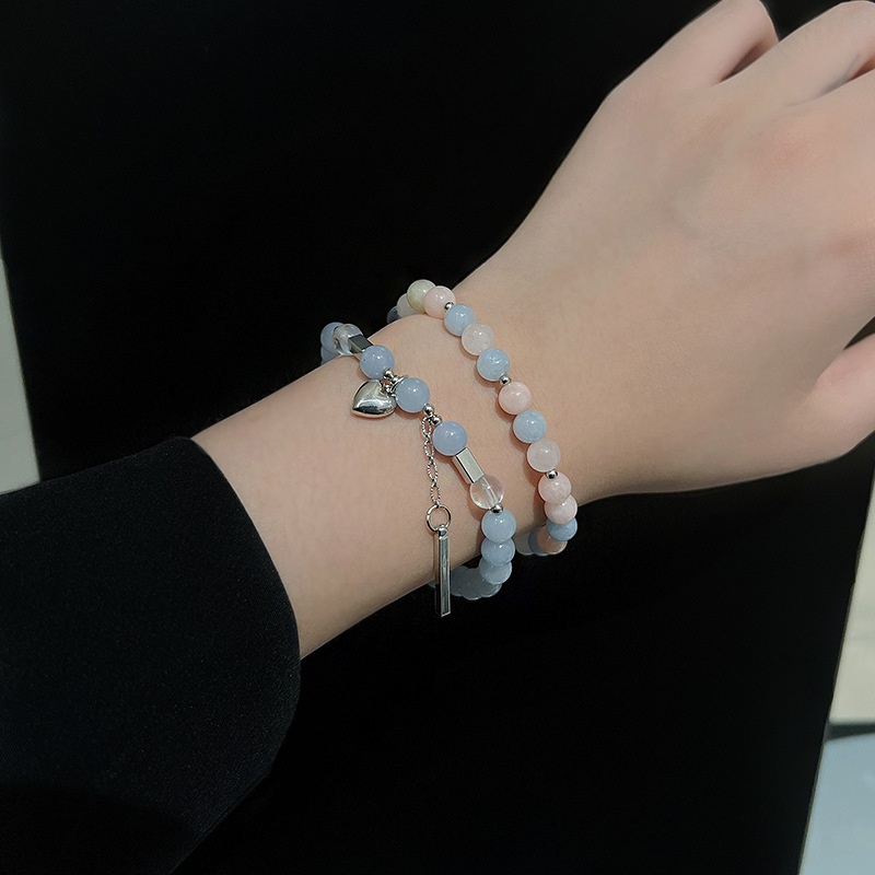 Gelang Morganite Mewah Untuk Wanita