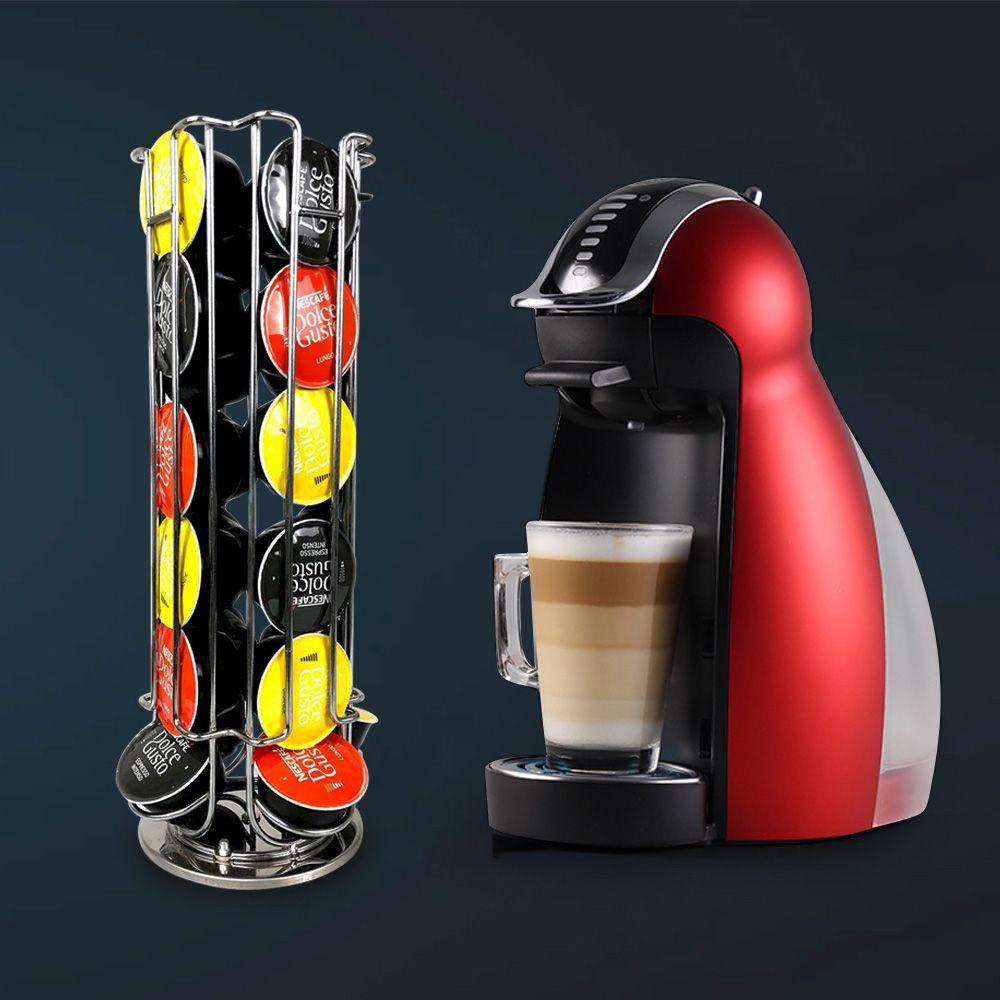 [Elegan] Coffee Pod Holder Rak Besi Plating Rak Penyimpanan