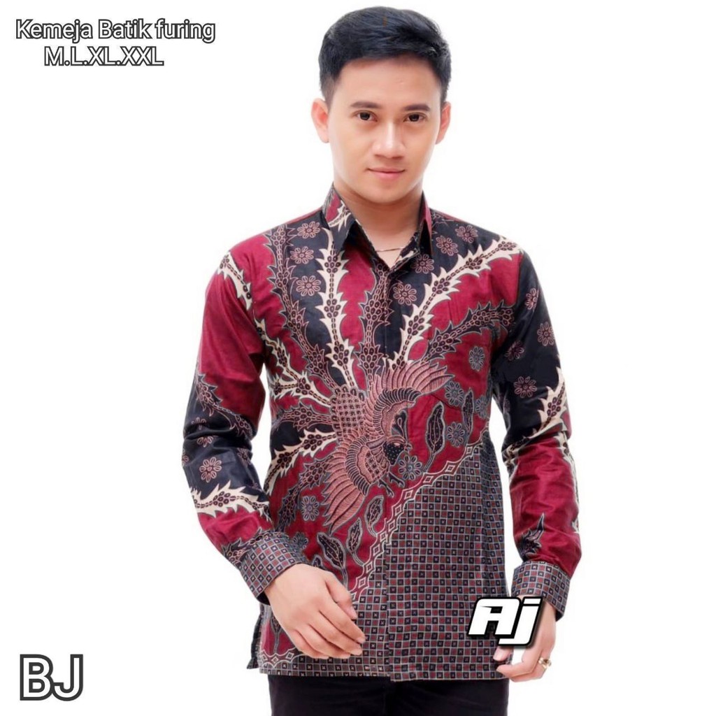 Kemeja Hem Batik Lapis Furing BJ