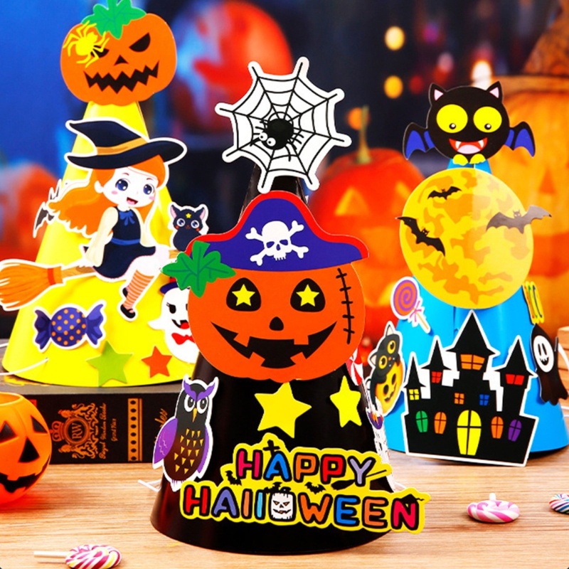 Topi Handmade DIY Untuk Dekorasi Halloween