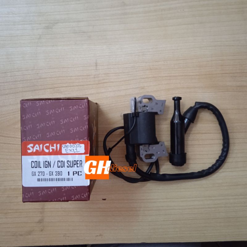 CDI / COIL IGNITION MESIN BENSIN GX 390 / 270 MERK SAICHI dan PRO QUIP