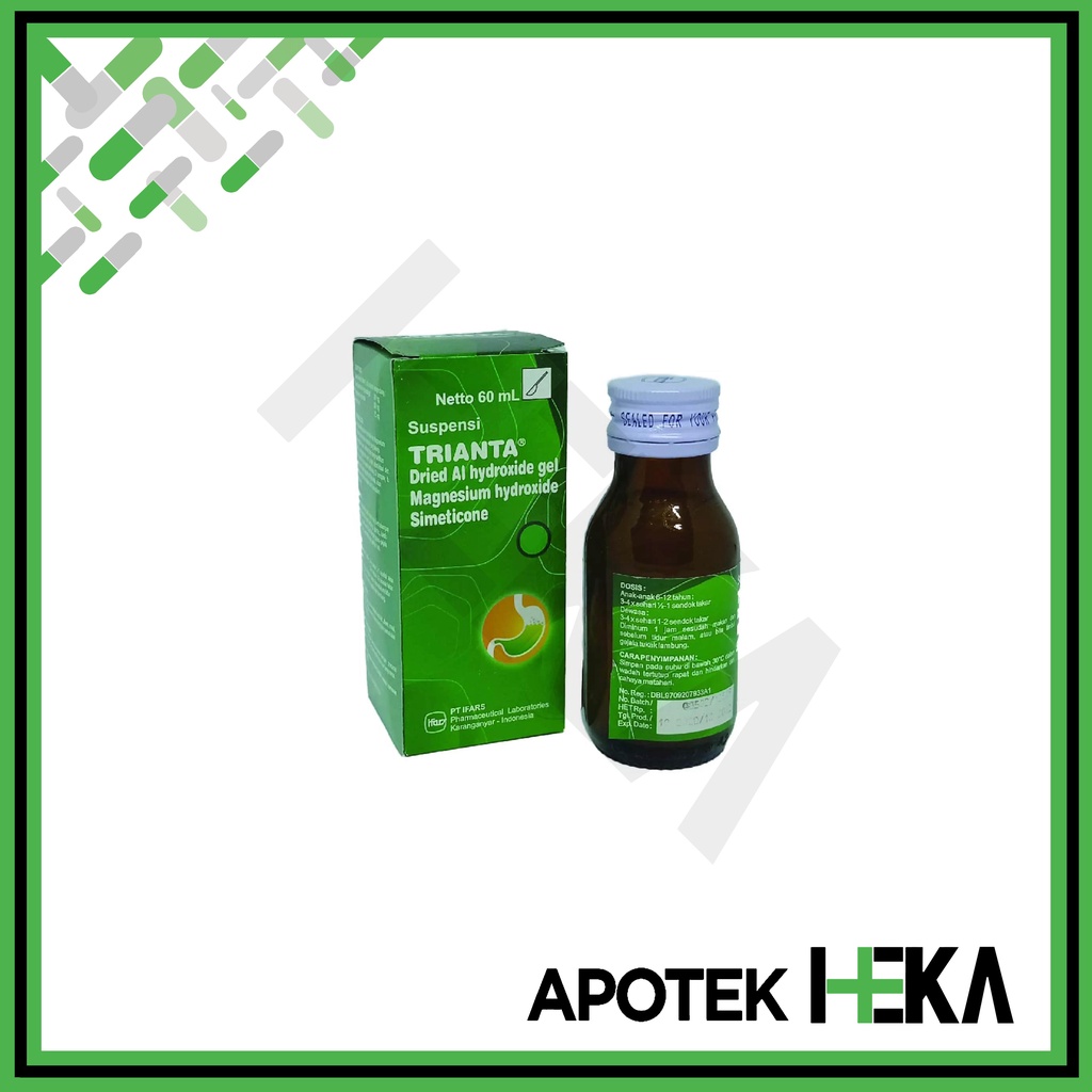 Trianta Suspensi 60 ml - Sirup Antasida Obat Maag  (SEMARANG)