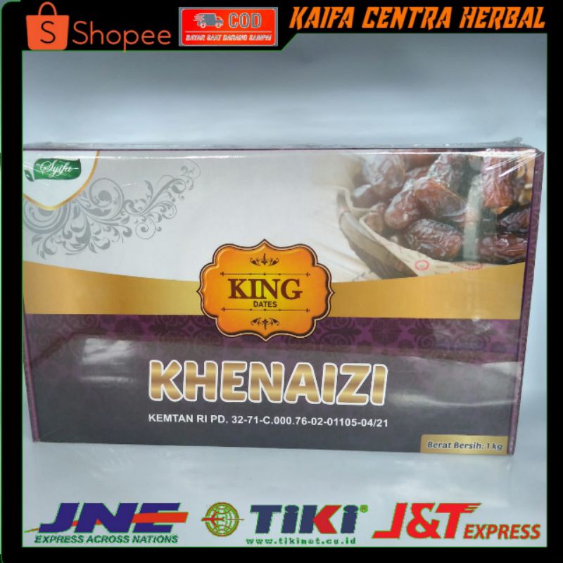

Kurma Fresh Terbaru King Dates Khenaizi 1 kg Asli Kurma Import