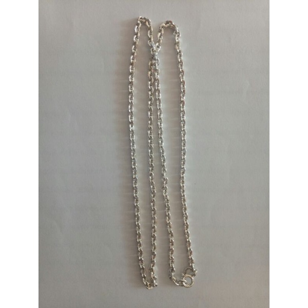 kalung rantai perak pria wanita/kalung perak 925 hand made