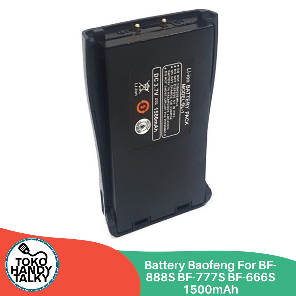 BATTERY HANDY TALKY BAOFENG FOR BF-888S BF-777S BF-666S 1500MAH NEW