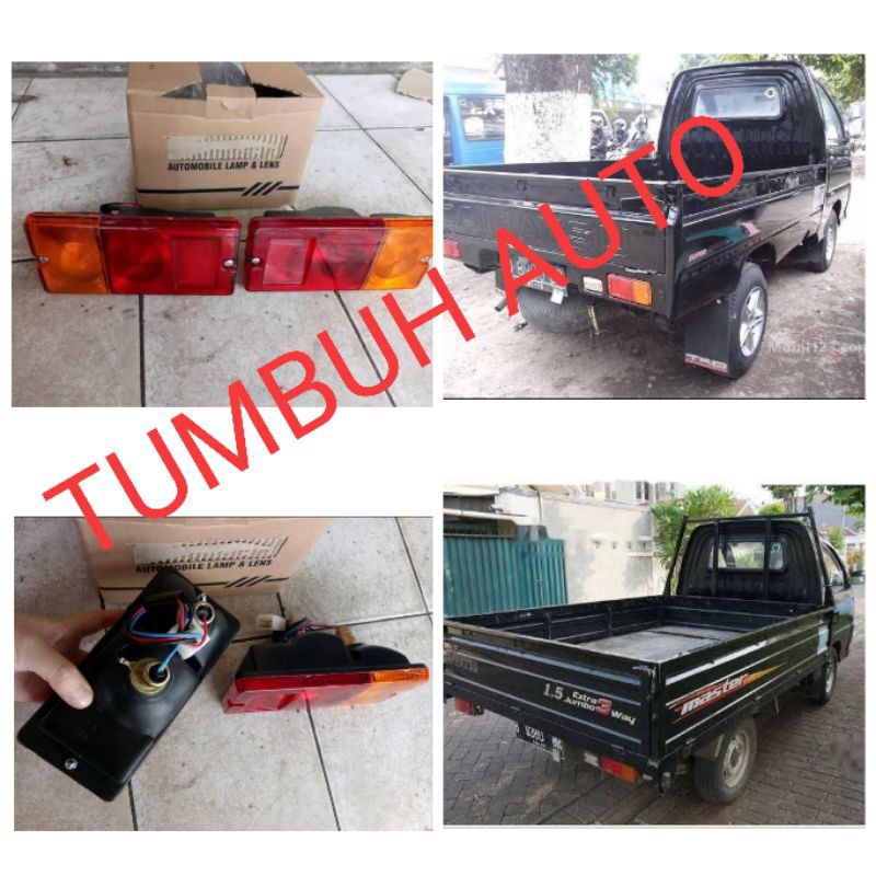 Lampu Belakang Stoplamp Set 2 biji  Daihatsu Espass Zebra Master 1.0 1.3 1.5 Pick up Threeway Box