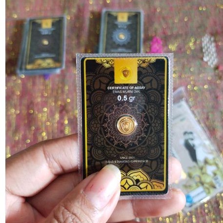 MiniGold 0,05gr | Mini Emas | Antam | Emas Mini | EOA Emas