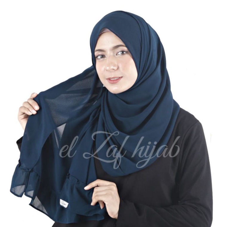Pashmina Instan Alamanda by el Zaf hijab // hijab instan // jilbab instan // pashmina instan