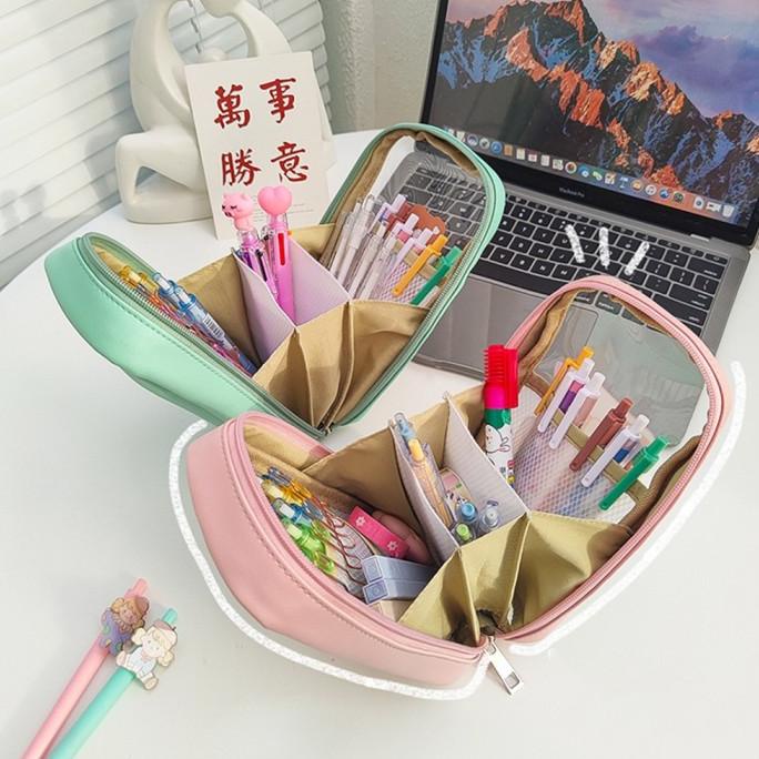 

YN212 WINZIGE TEMPAT PENSIL CUTE BESAR KOTAK PENSIL AK PEREMPUAN AESTH DFDS524545