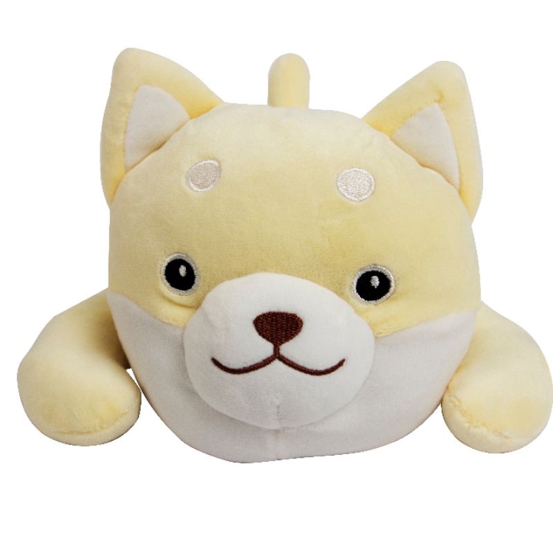 Lying shiba series plush toy (cream white)