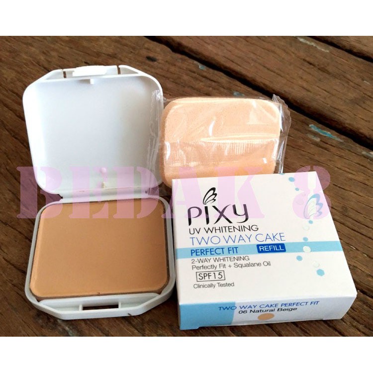 PIXY BEDAK REFILL TWC UV WHITENING PERFECT FIT