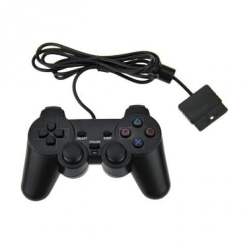 GAMEPAD SINGLE HITAM PS2