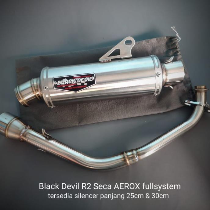 Jual Knalpot Black Devil R2 Seca Aerox Jual