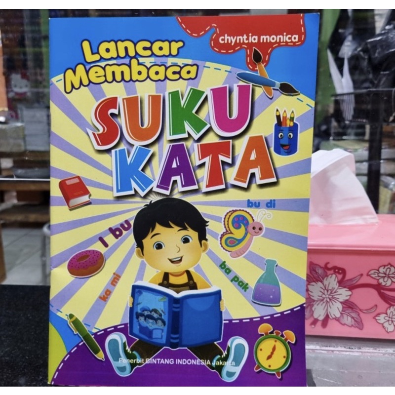 Buku lancar membaca suku kata