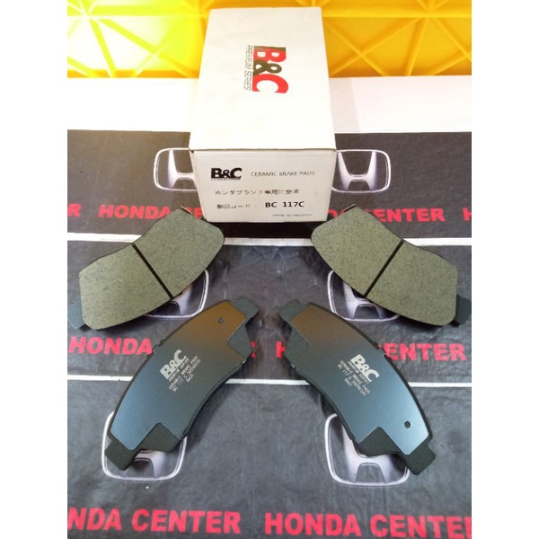 kampas rem brake pad depan honda freed 2010 2011 2012 2013 2014 2015