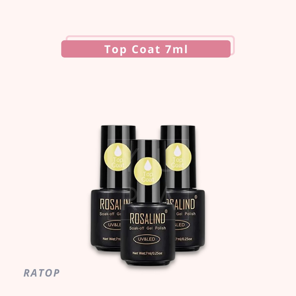 Rosalind Top Coat Gel UV Nail Gel