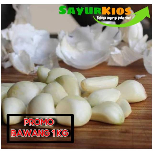 

Bawang Putih Kupas 1 kg
