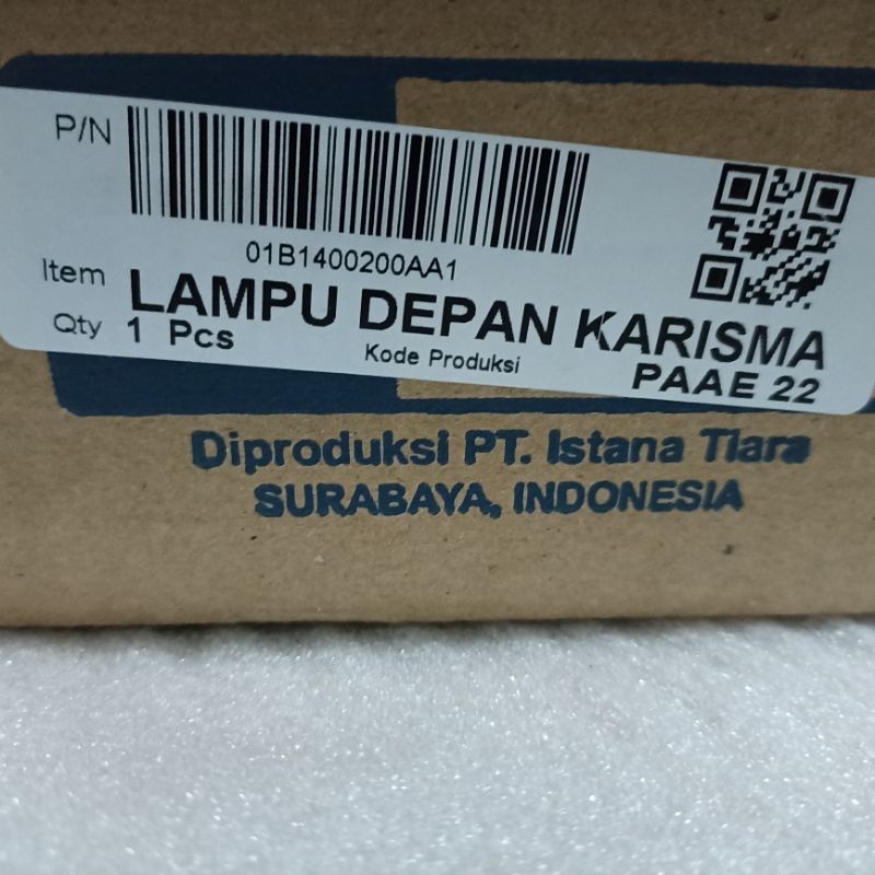 REFLEKTOR LAMPU DEPAN KARISMA IMITASI WIN