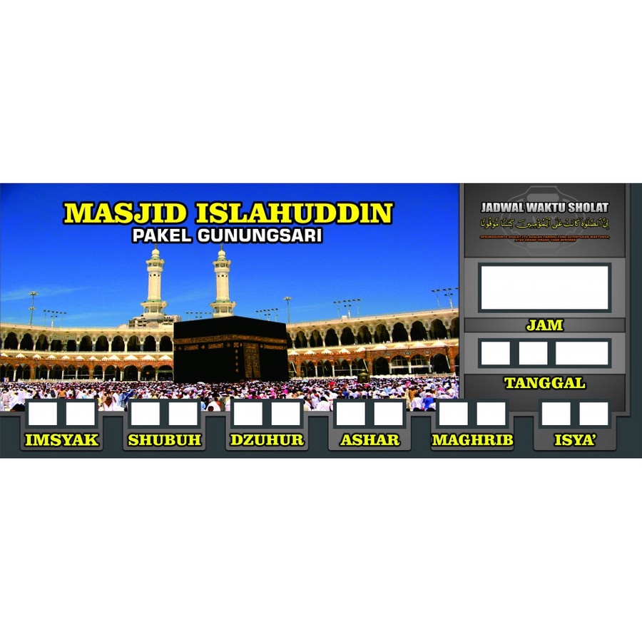 

Background Jadwal Waktu Sholat JWS-01,JWS-M3
