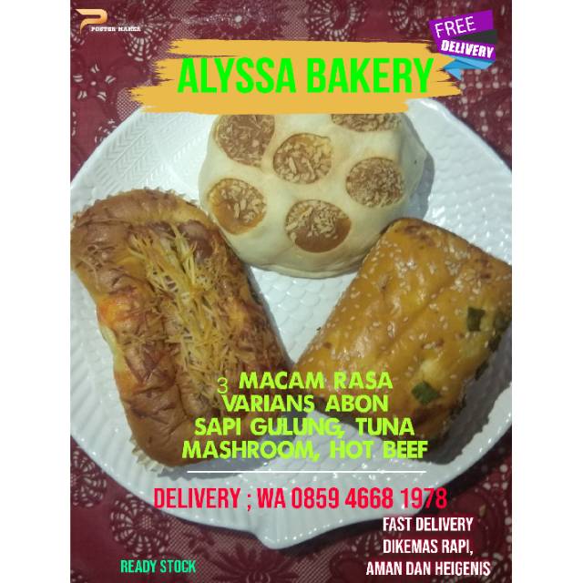 

ROTI MAWAR SARI ABON SAPI GULUNG, TUNA MASHROOM, HOT BEEF