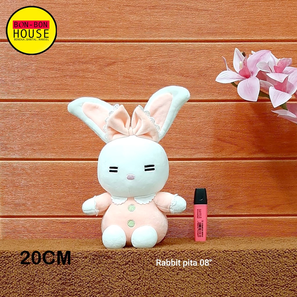 

Boneka Kelinci Pita Rabbit Mini 20CM Impor Kado Hadiah Sovenir