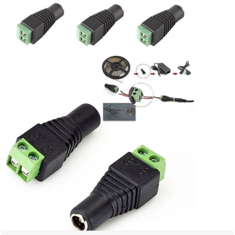 JEK JACK DC KONEKTOR CCTV ADAPTOR TRAFO FEMALE CEWEK