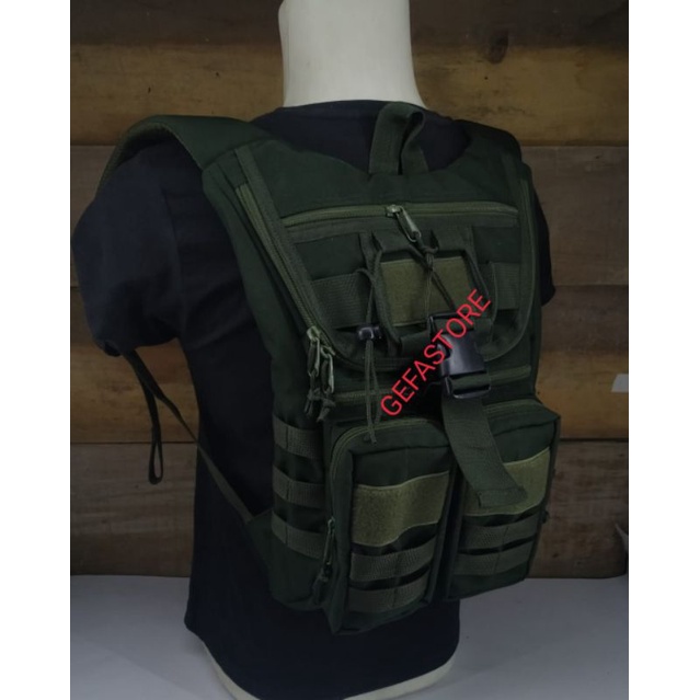 Tas Tactical Army Bagpack Hidropack polisi Militer Original Premium