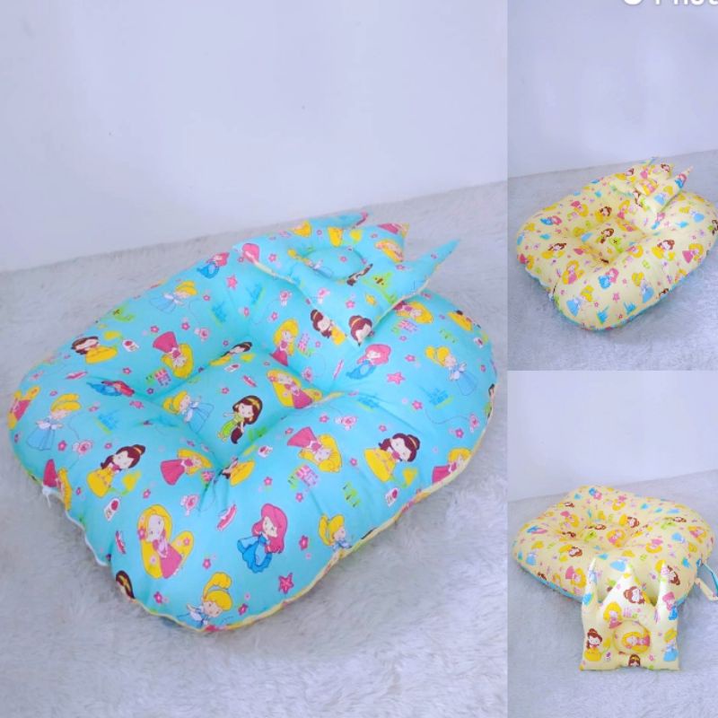 Sofa Bayi Multifungsi / Kasur Bayi Empuk GRATIS Bantal Anti Peyang-Baby Princess