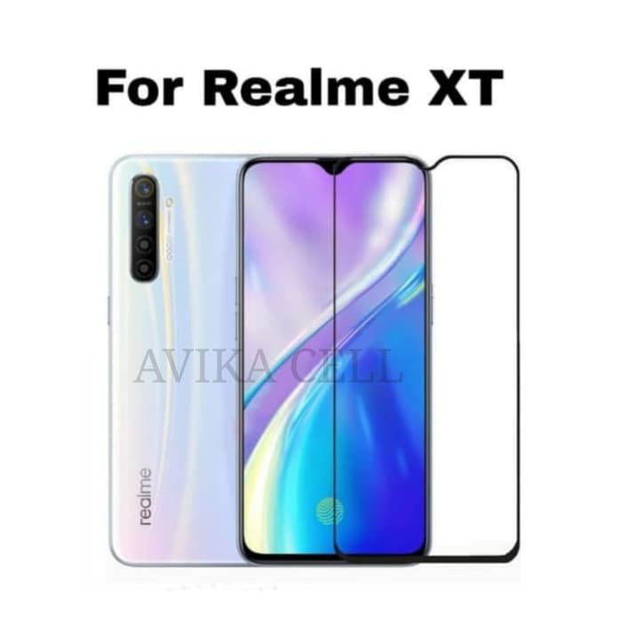 REALME X XT TEMPERED GLASS FULL COVER 6D 9D 11D SCREEN GUARD