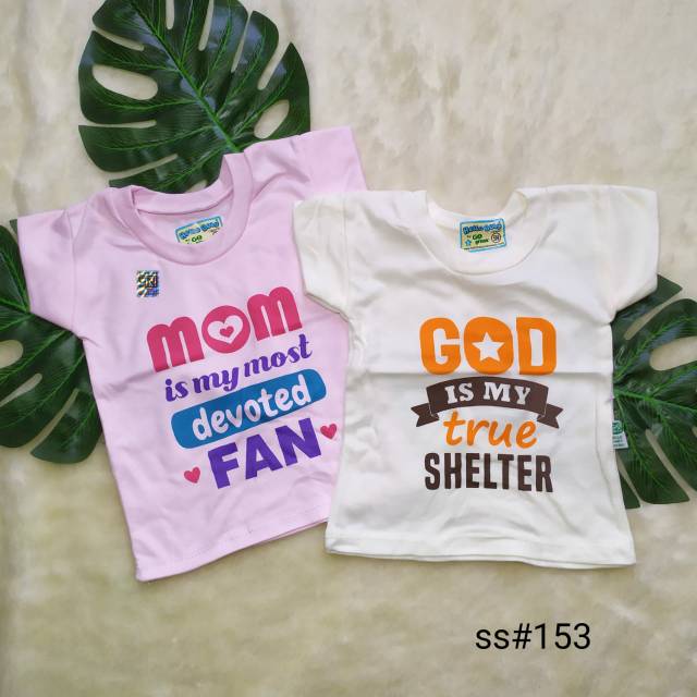 Ss#153 Baju Kaus Anak / Baju Anak Sehari hari / Pakaian Anak Balita / Atasan Anak bahan Kaus