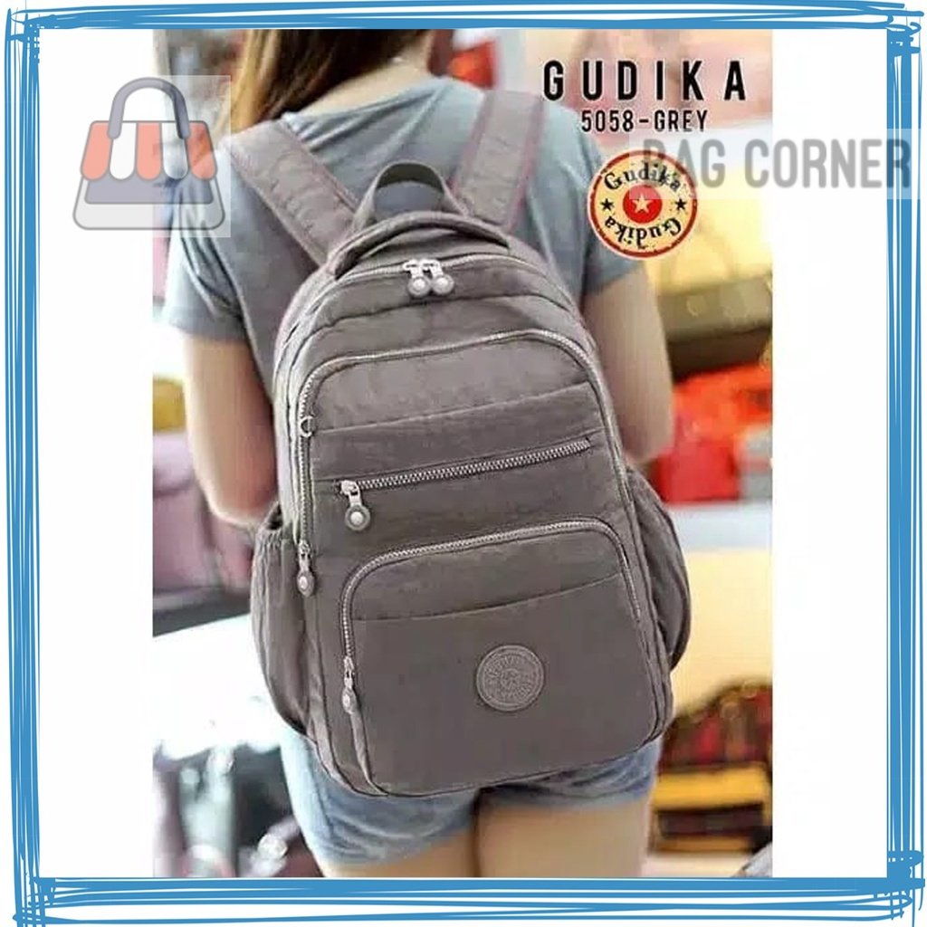 BagCorner - GUDIKA - Tas Ransel Import Fashionable Bisa Muat Laptop 16 Inc dengan Bahan Waterproof 5
