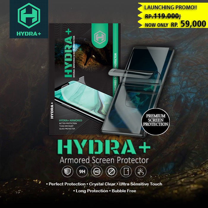 HYDRA+ Samsung Galaxy Note 7 FE - Anti Gores Hydrogel - Tempered Glass