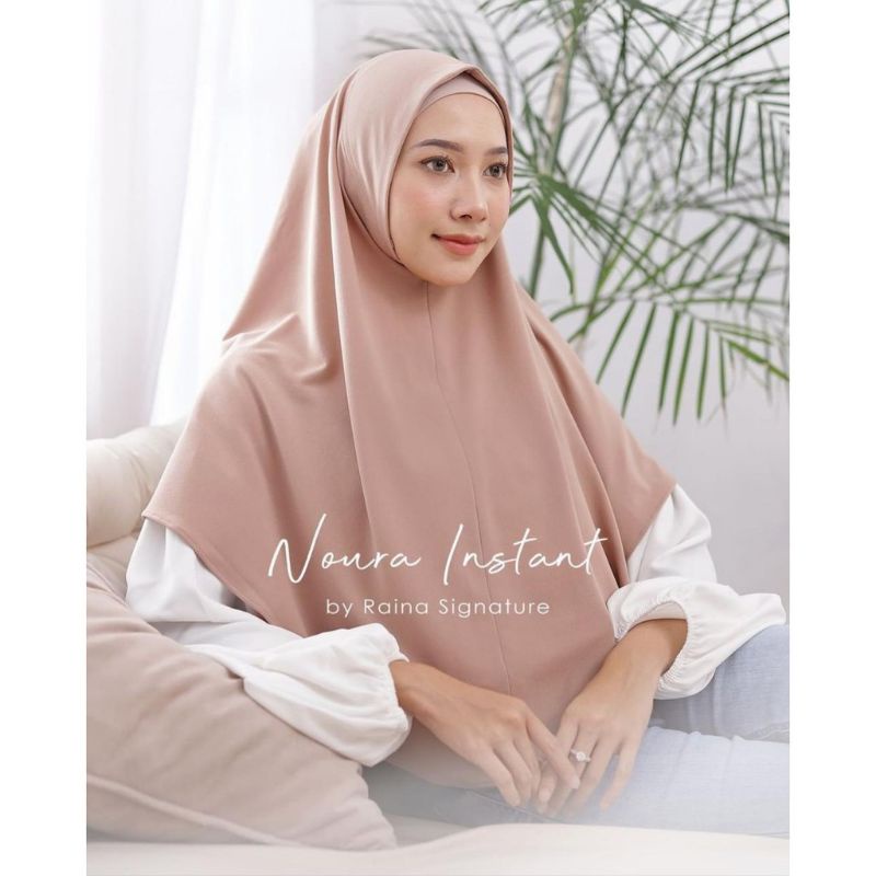 Khimar Naura Jersey Hijab Instan Naura Premium