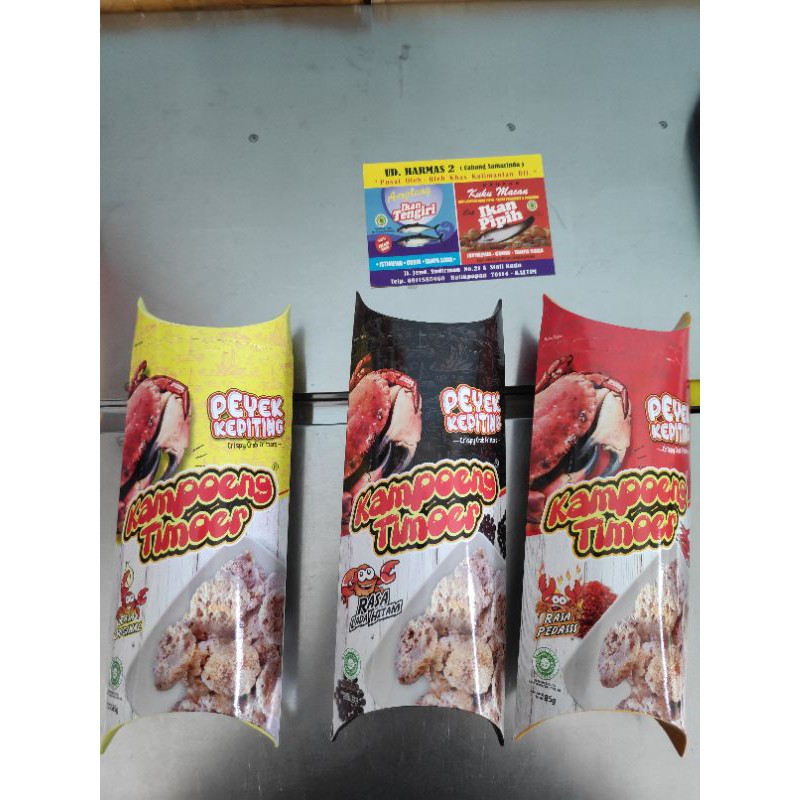

Peyek Kepiting Kampung Timur 85gr