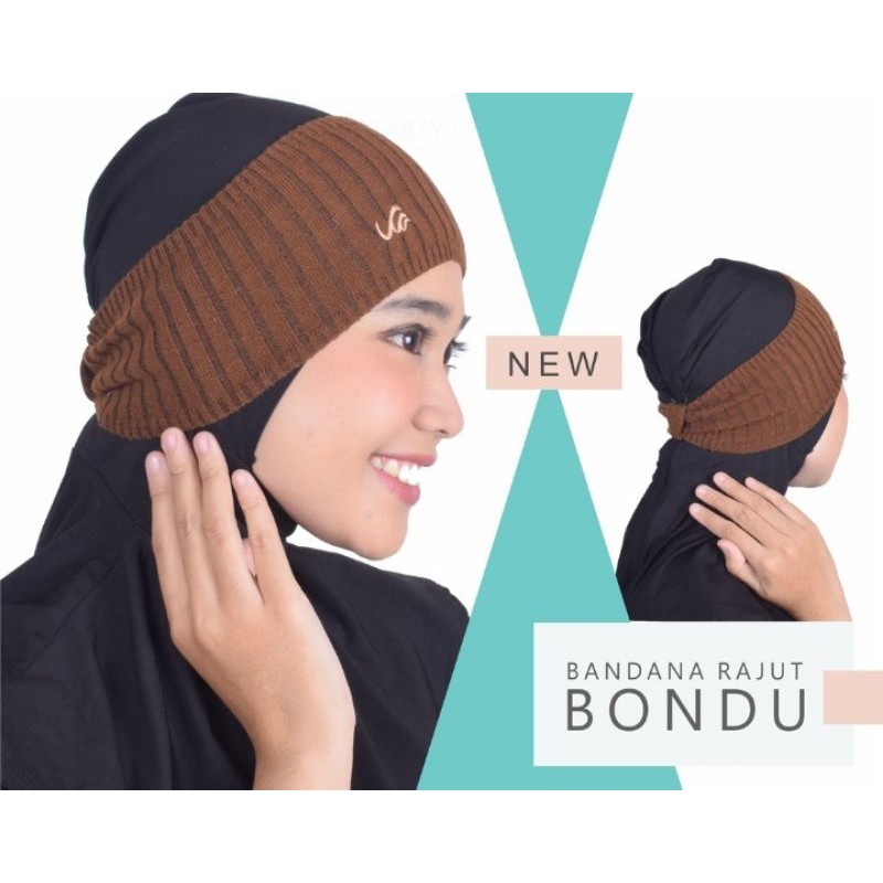 Rabbani Bandana Rajut Bondu