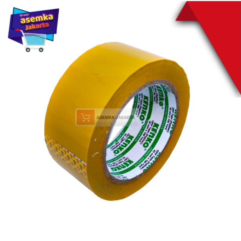 Lakban Bening Plakban 45 MM KENKO 100 Yard OPP Packaging tape