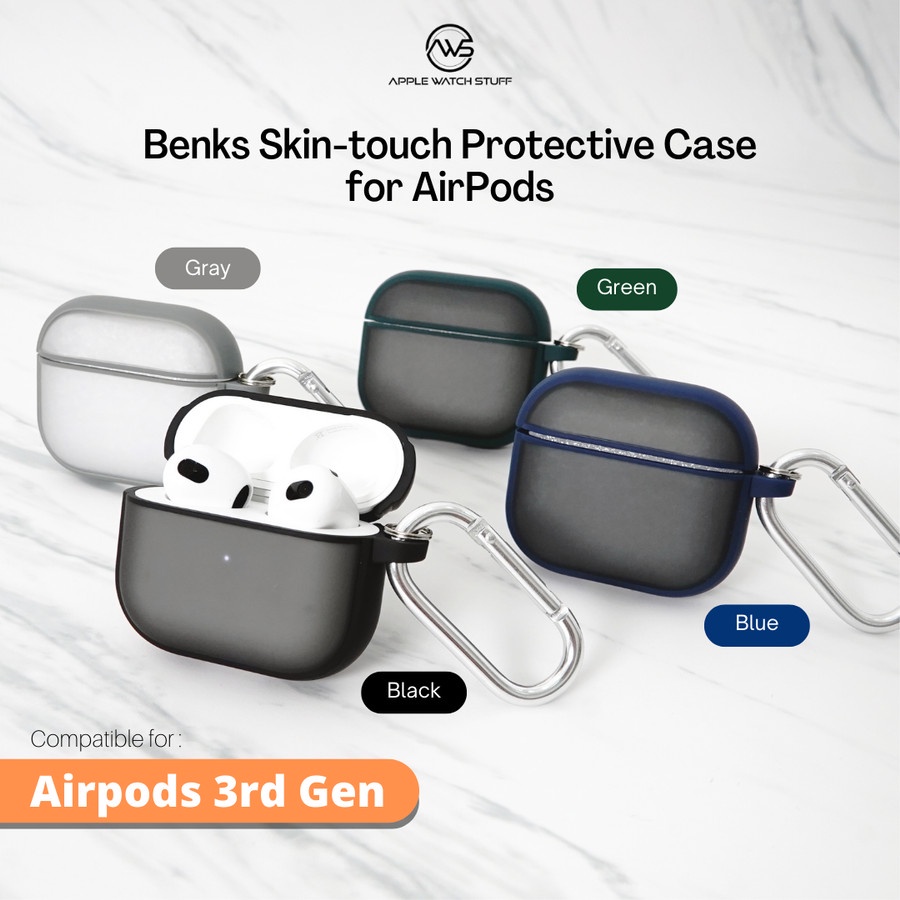 Benks Skin Touch Protective Case for AirPods 3